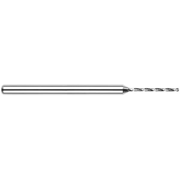 Miniature Drill, 0.0810", Overall Length: 2"